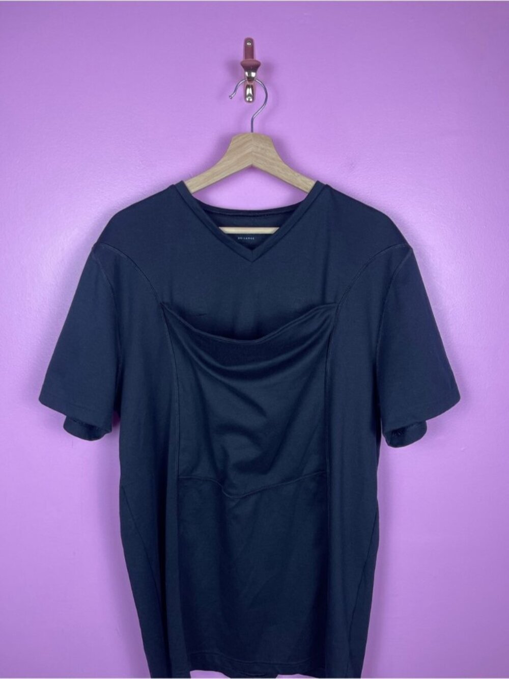 Lalabu Dad Shirt Men's 2XL Black Babywearing T-Shirt - Picture 3 of 10